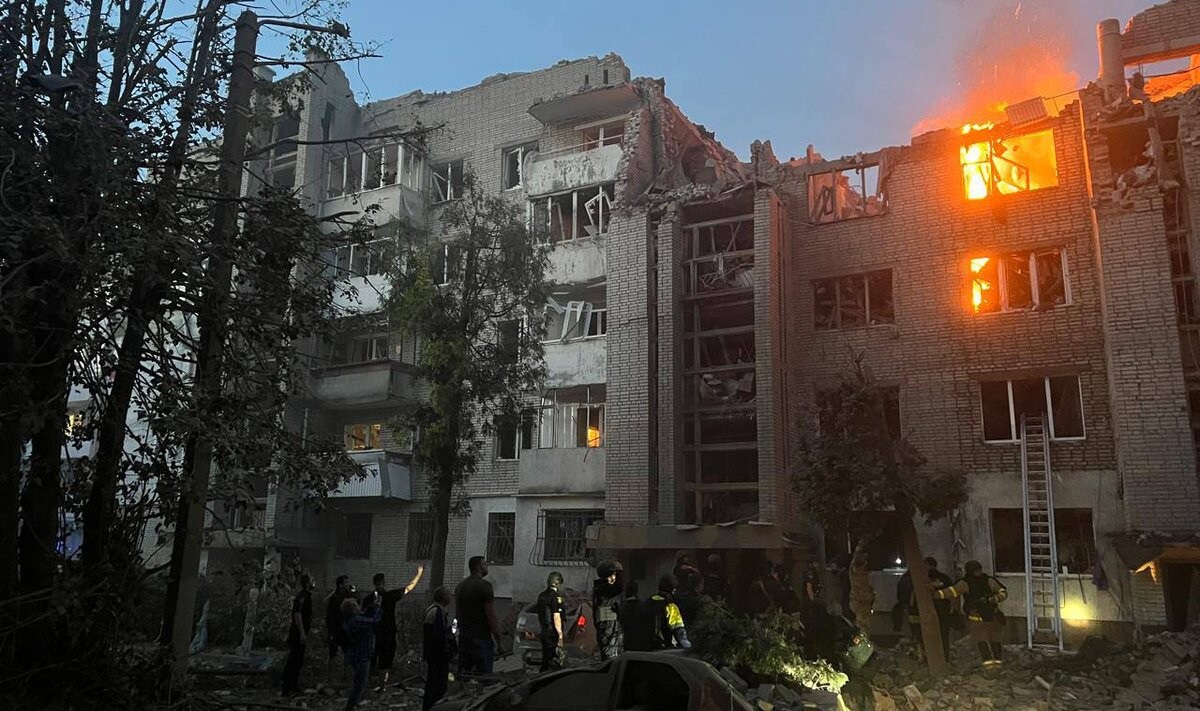 Krievijas dronu un raķešu triecienos Ukrainai astoņi nogalinātie