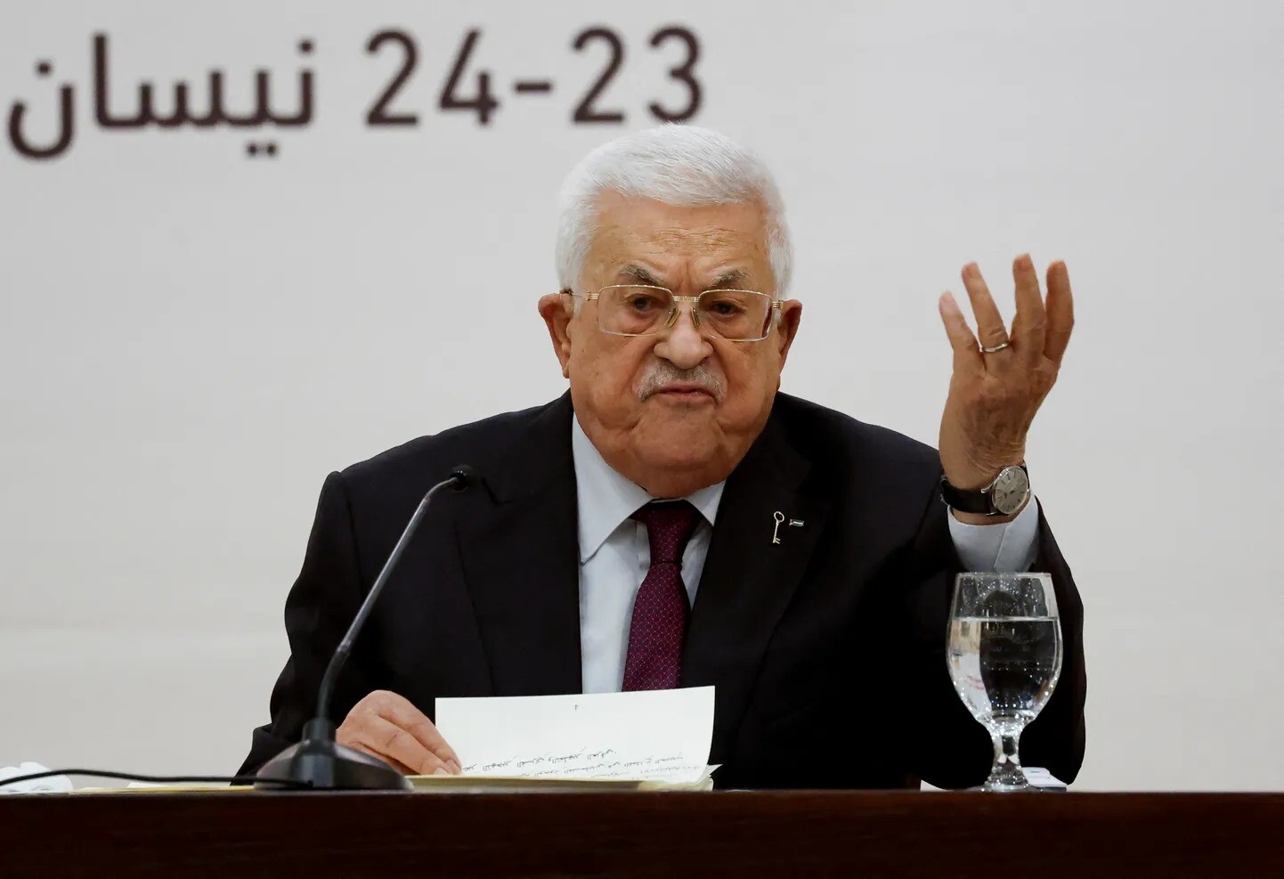 Abass izsludina parlamenta vēlēšanas palestīniešu teritorijās 28. novembrī