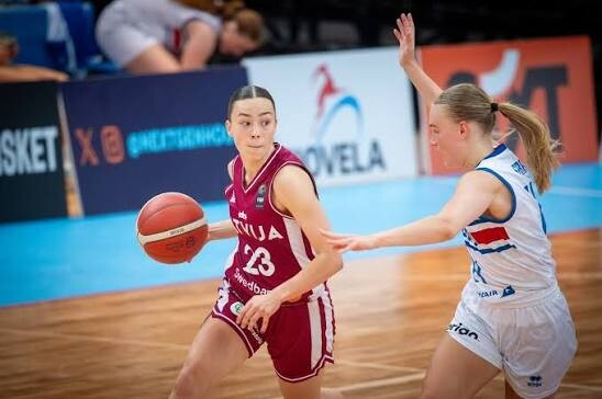 Latvijas U-18 basketbolistes uzvar vienā no divām pārbaudes spēlēm ar vācietēm