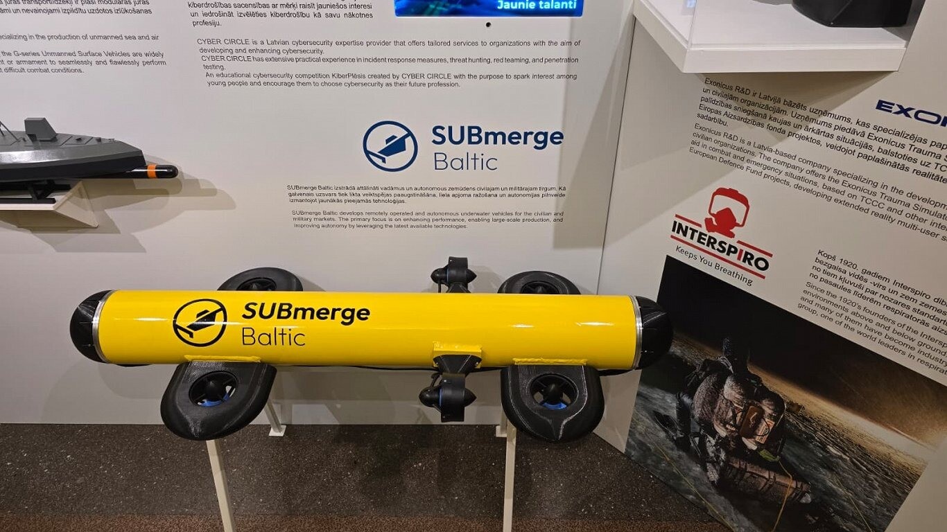 “SUBmerge Baltic” sadarbosies ar Francijas “Naval Group” autonomo zemūdens sistēmu attīstībā