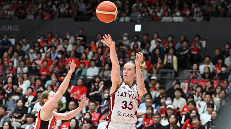 Latvijas sieviešu basketbola izlase augusta sākumā piedalīsies pārbaudes turnīrā Zviedrijā