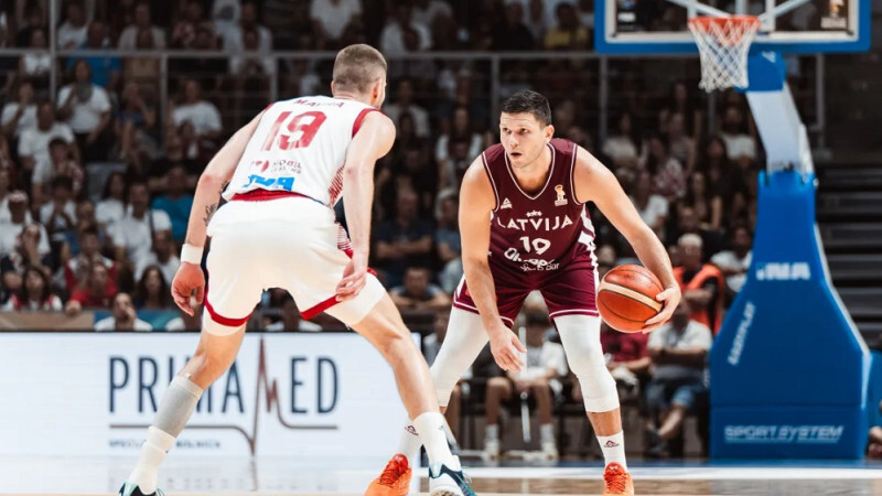 Latvijas basketbolisti Pasaules kausa kvalifikācijas mačā piekāpjas Horvātijai