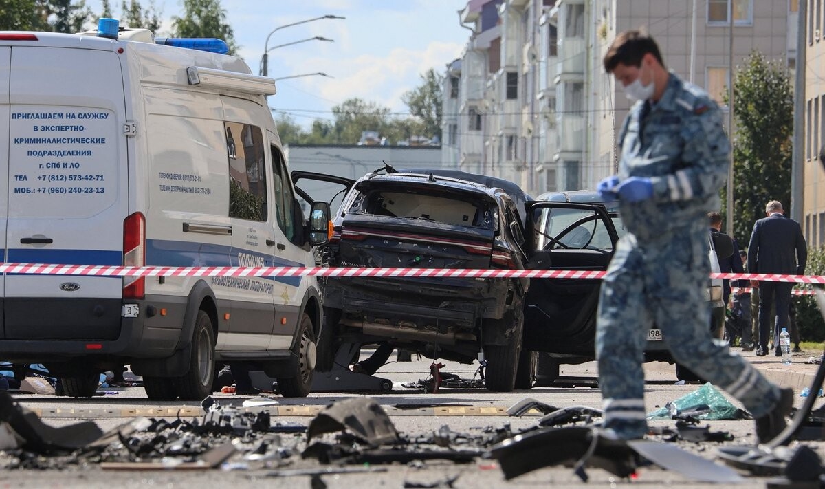 Sanktpēterburgā uzspridzināts krievu apakšpulkvedis