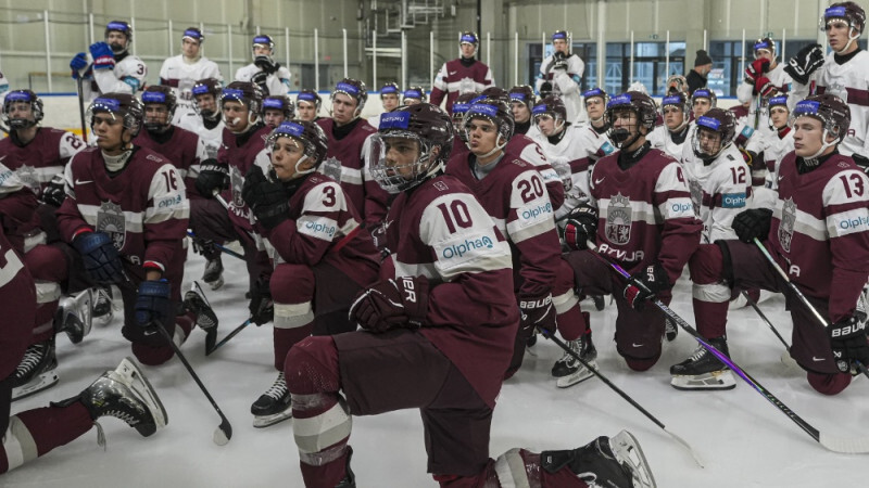51 jaunais hokejists pārstāvēs divas Latvijas U-20 izlases LHF prezidenta kausa izcīņā