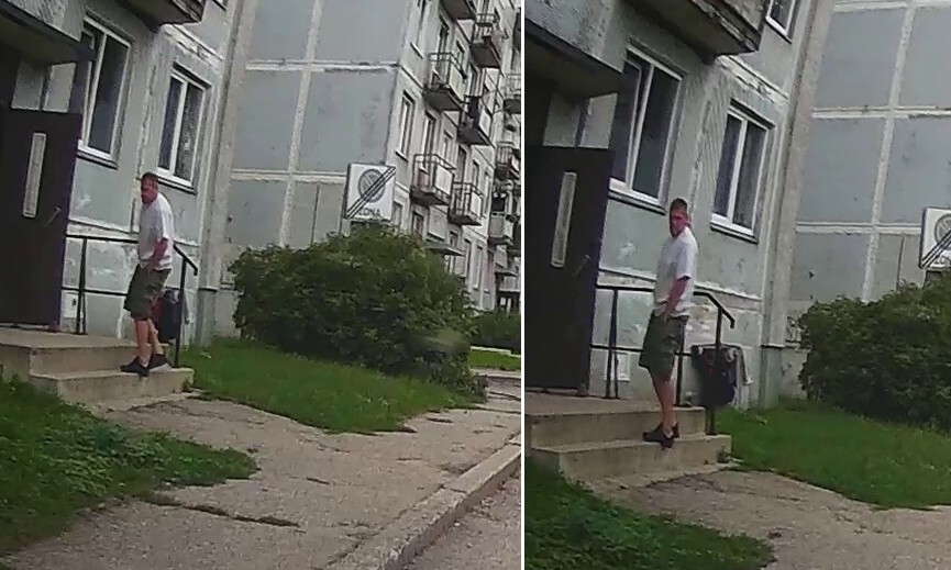 Policija Liepājā skaidro divu vīriešu identitāti