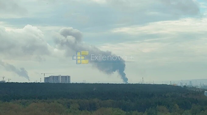Video: Ukraina ar droniem uzbrūk naftas pārstrādes rūpnīcai Permas novadā