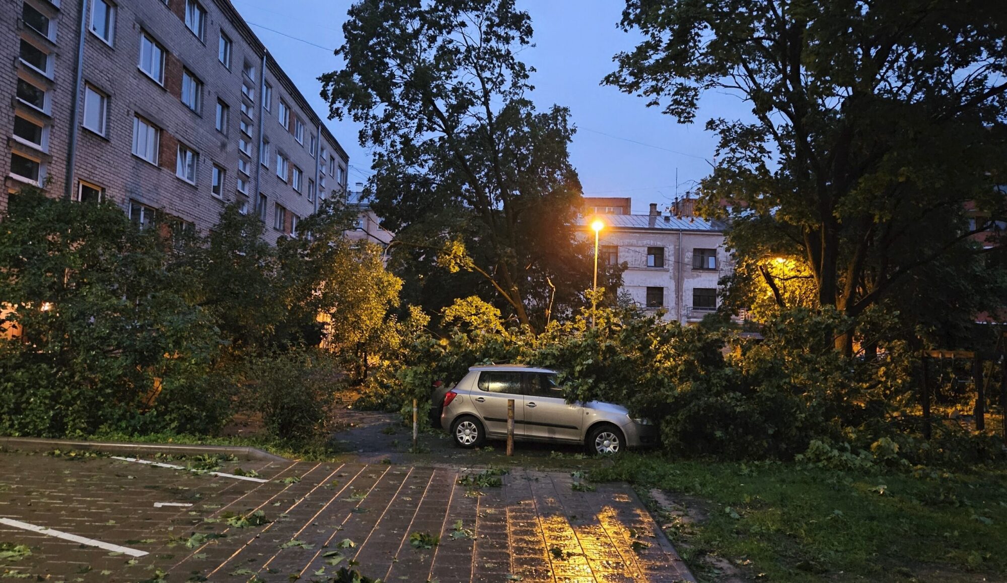 Glābēji saņēmuši ap 2400 pieteikumu par vēja postījumiem