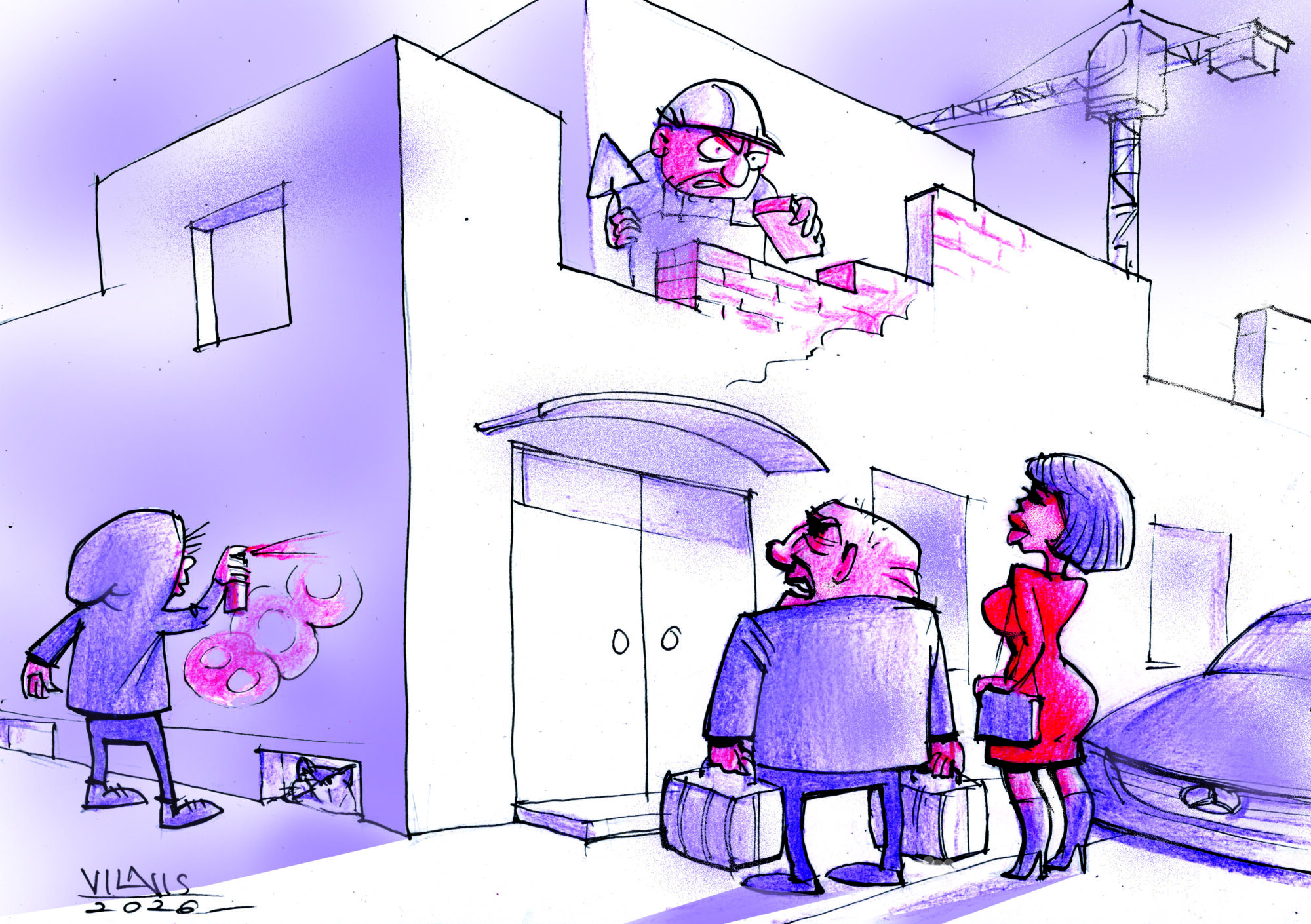 Karikatūra: Nepacietīgie