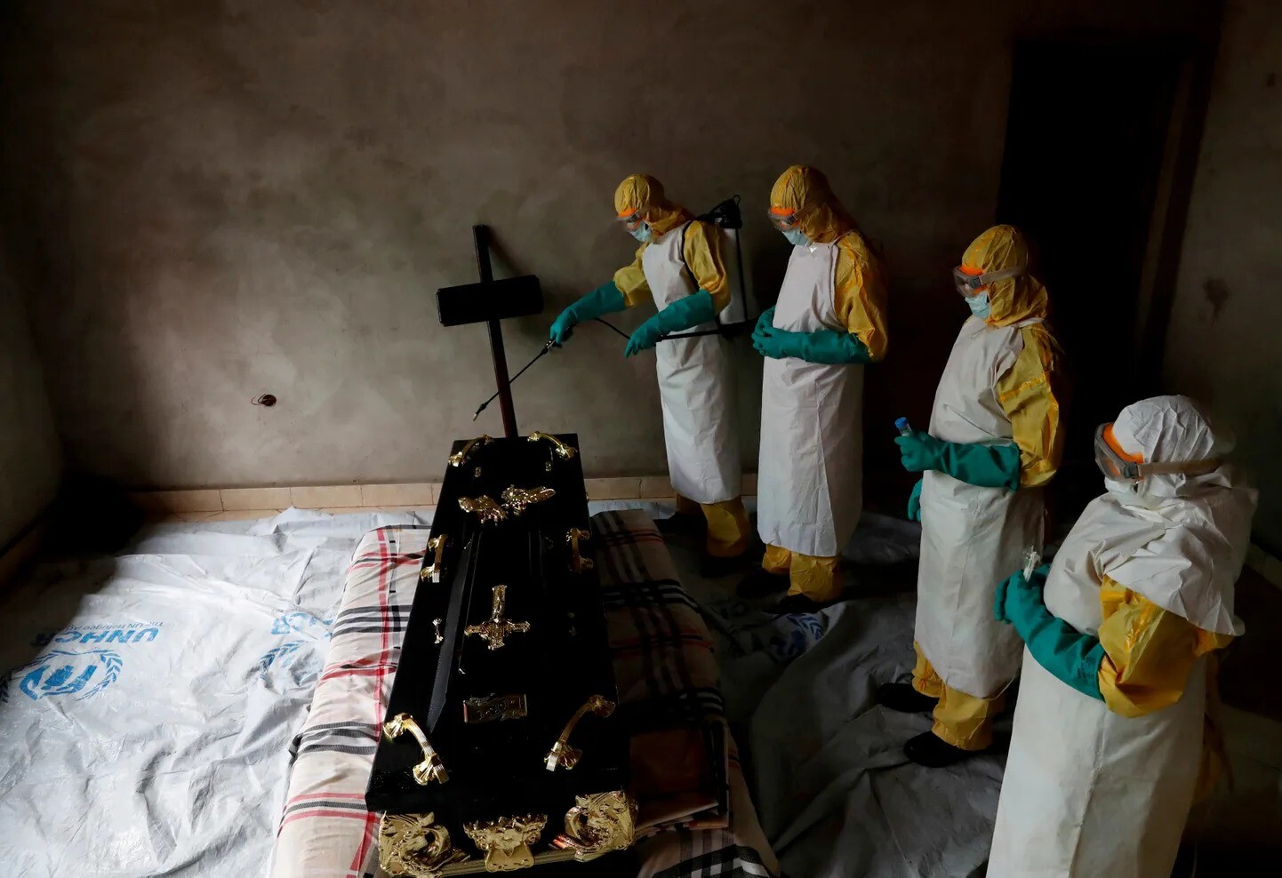 Kongo DR Ebolas vīrusa izraisīto apstiprināto nāves gadījumu skaits pārsniedzis 1700