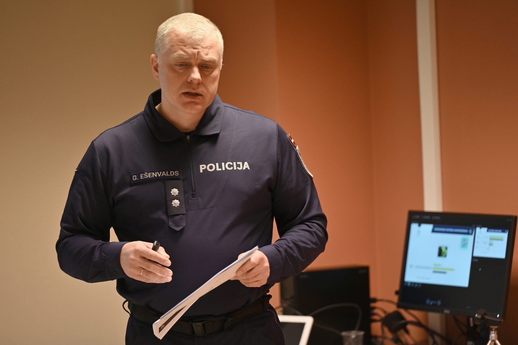 Gints Ešenvalds pēc 34 gadiem policijā dosies izdienas pensijā