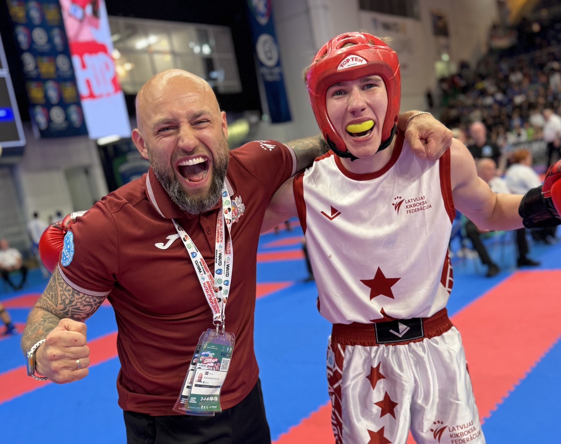 Liepājas kikbokseri izcīna divas bronzas medaļas “WAKO” pasaules jauniešu čempionātā