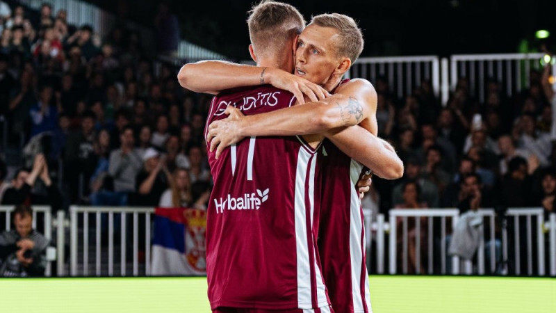 Video: Latvijas 3×3 basketbolisti sasniedz Eiropas čempionāta pusfinālu