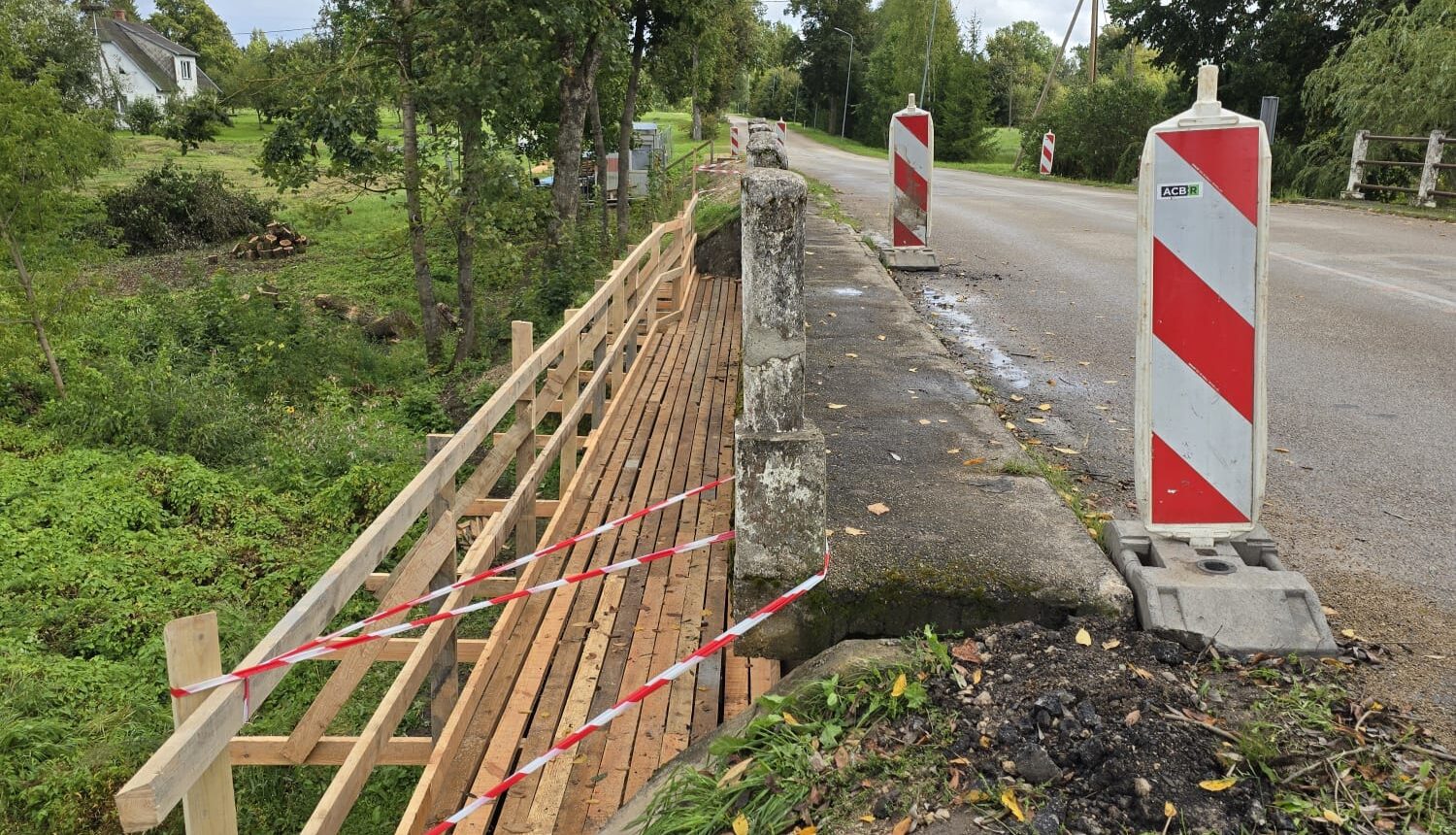 Latgale: Pēc iedzīvotāju vēstules atjauno Ošas upes tiltu