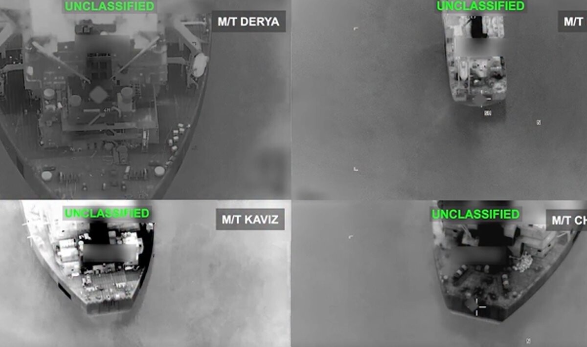 Video: ASV iznīcina piecus Irānas naftas tankkuģus pēc uzbrukumiem ASV karakuģim