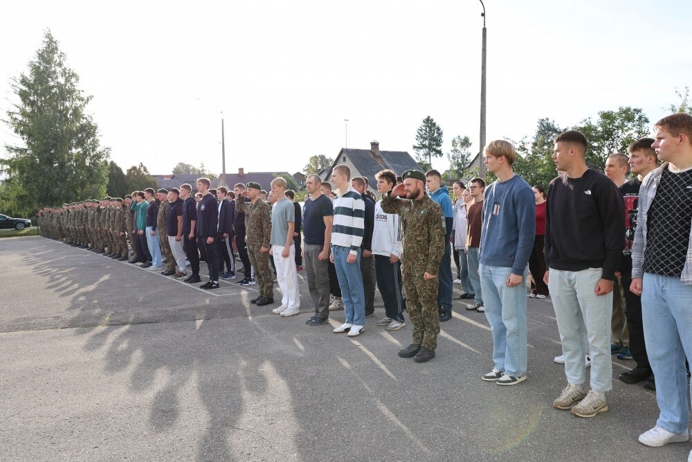 Latgale: Robežsarga profesijas apguvi uzsāk 91 kadets-kandidāts