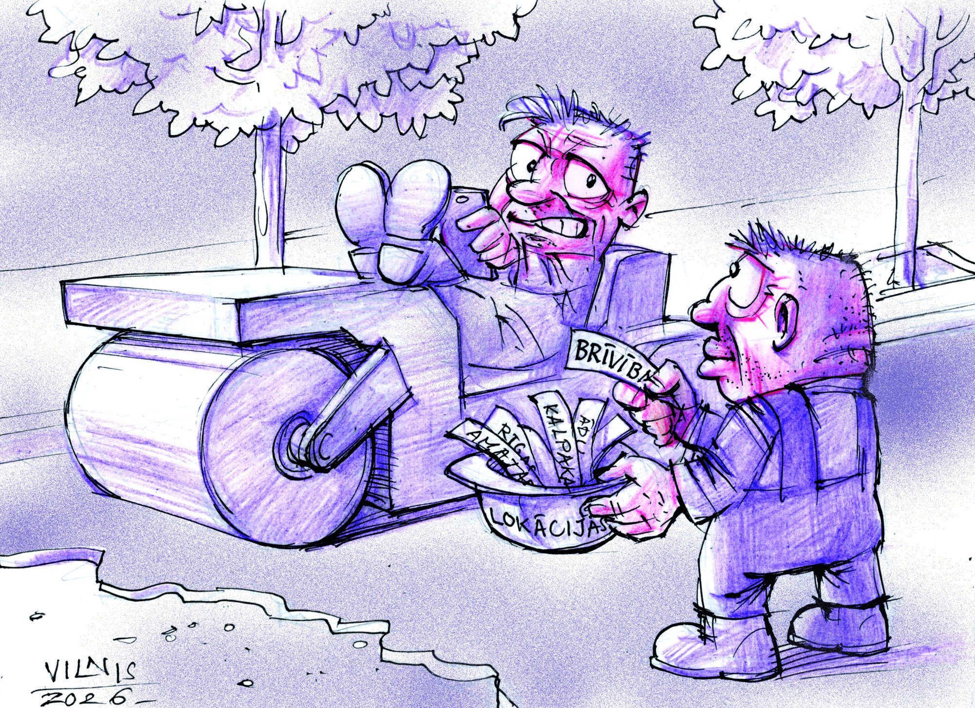 Karikatūra: Grafiks
