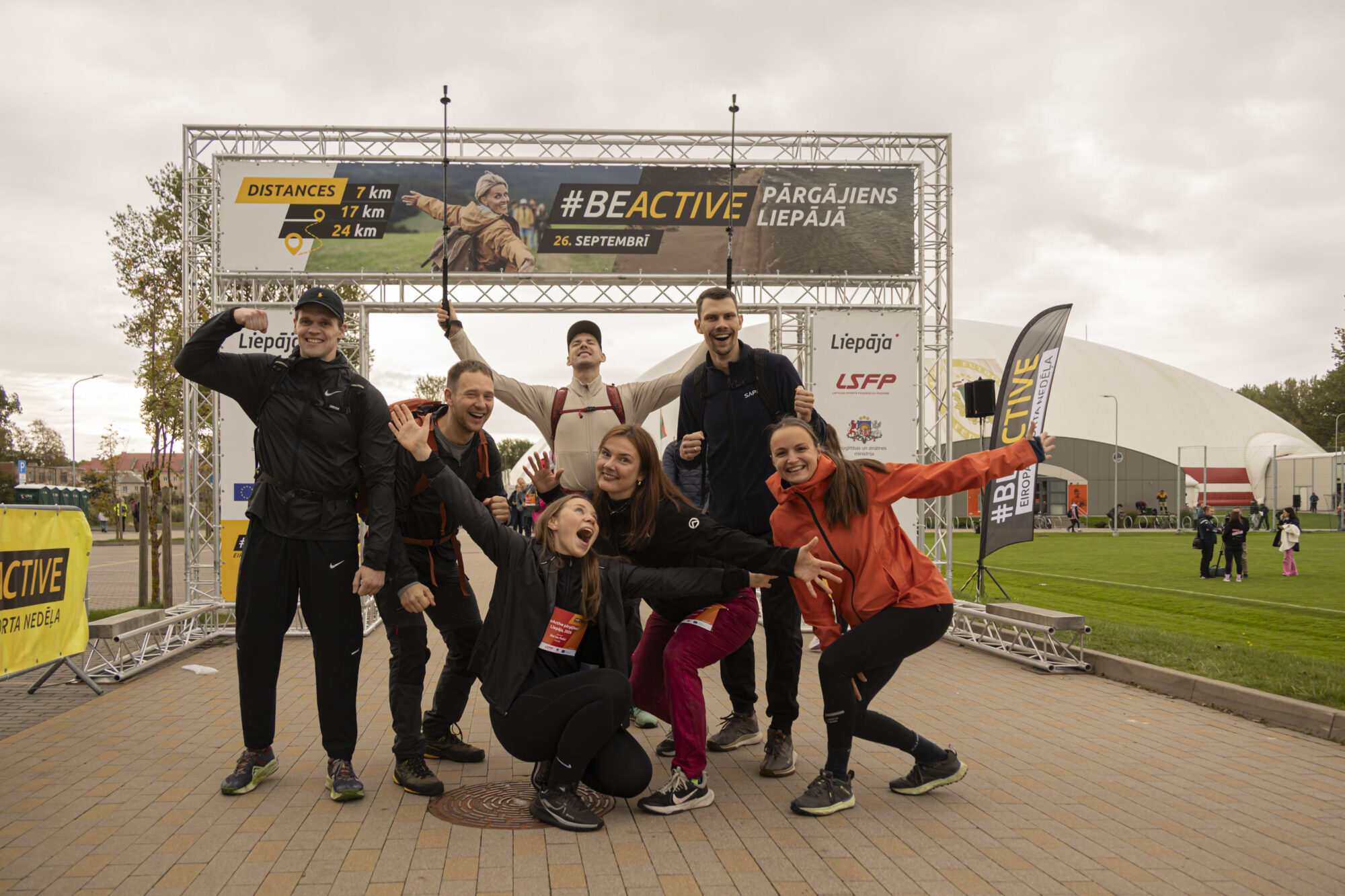 #BeActive pārgājiens Liepājā pulcē ap 1500 dalībnieku