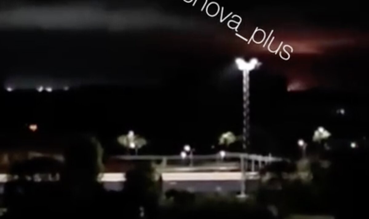 Video: Dronu triecienā cietusi Ustjlugas osta
