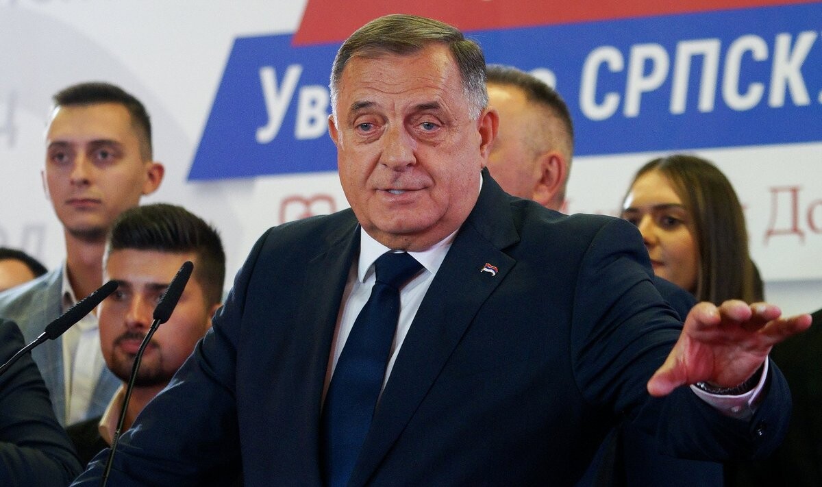 Dodiks paziņo par savas partijas uzvaru vēlēšanās Bosnijā un Hercegovinā