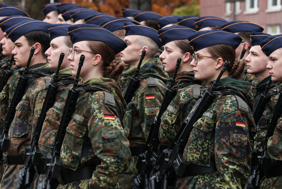 Vācijā pieaug atteikumu skaits dienēt armijā