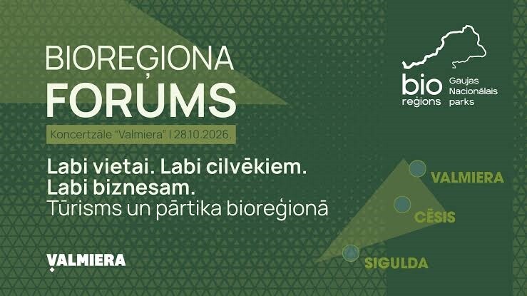 Vidzeme: Valmierā notiks trešais Gaujas Nacionālā parka bioreģiona forums