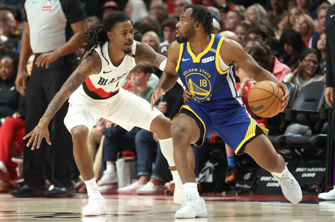 “Warriors” bez līderiem pārbaudes spēlē piekāpjas “Trail Blazers”