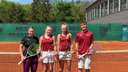 Foto: Liepājnieks Gustavs Brižs piedalās "Tennis Europe" akadēmijas nometnē