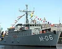 Sliktie laika apstākļi Francijā ietekmējuši arī Jūras spēku kuģa “Tālivaldis” dalību NATO jūras pretmīnu vienībā