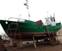 Modernizē piekrastes zvejas kuģi “Līva”