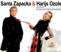 Sieviešu dienā Liepājā ieradīsies Santa Zapacka un Harijs Ozols