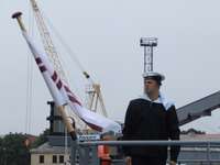 Jūras spēku flotile saņem ceturto ”Skrundas” klases patruļkuģi – “Jelgava”