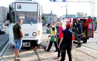 Papildināts (18:10) – Negadījums pie viesnīcas ”Amrita”; bērns paskrējis zem tramvaja
