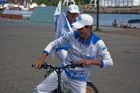 Elektrovelosipēds “Blue Shock Bike” atzīmē pirmo jubileju