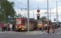 Pagājis gads kopš atklāja jauno tramvaja līniju uz Ezerkrastu