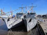 Sadursmē ar Lietuvas zvejas kuģi cietis armijas kuģis “Rūsiņš”