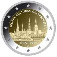 Nākamnedēļ apgrozībā nonāks Latvijas pirmā īpašā dizaina divu eiro monēta