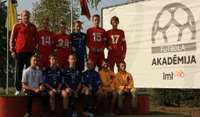 Kurzemes U-13 futbolisti uzvar LMT Futbola akadēmijas reģionālo izlašu rudens turnīrā