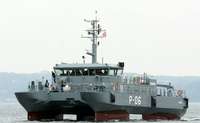 Jūras spēku patruļkuģis evakuē cietušo no Maltas kravas kuģa
