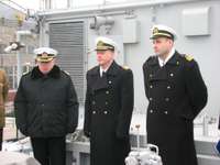 Jūras spēku flotile pārņem Baltijas valstu mīnu kuģu eskadras vadību