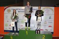 Ineta Mackeviča atkārtoti triumfē Latvijas čempionātā skvošā
