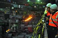“KVV Liepājas metalurgs” saražojis 50 000 tonnas armatūras; maijā tiks iedarbināta tēraudkausēšanas krāsns