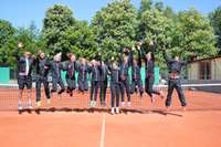 Liepājas Tenisa sporta skolas sieviešu komanda izcīna zeltu