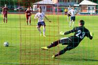 Latvijas U-18 futbola izlase pārbaudes spēlē piekāpjas “1625 Liepāja” komandai