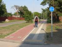 Turaidas ielā uz veloceliņa zīmes uzstādītas ačgārni