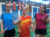 Badmintonisti Lietuvā izcīna zeltu un sudrabu