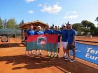 Liepājas tenisa komanda atgriezusies no Eiropas Senioru klubu čempionāta