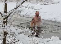 Jēzus kristīšanas dienas pelde Grobiņā