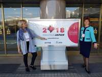 Universitātes pētnieces atgriežas no aprites ekonomikas foruma Japānā