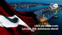 LSEZ pārvalde sveic visus liepājniekus Latvijas 100. dzimšanas dienā!