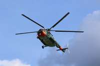 Armijas helikopters palīdz slimnieku nogādāt uz Rīgu